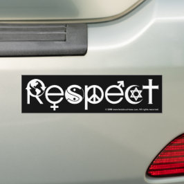 Adesivo Para Carro Respeite a Mãe Terra - Recicle Salve o Planeta