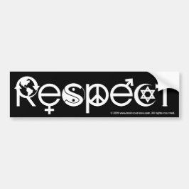 Adesivo Para Carro Respeite a Mãe Terra - Recicle Salve o Planeta