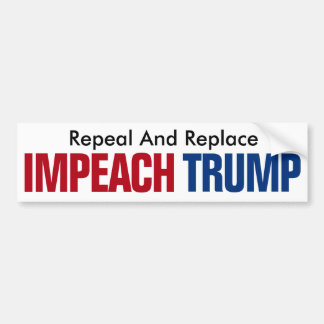 Adesivo Para Carro Revogar E Substituir Impugnar Trump - Anti Trump