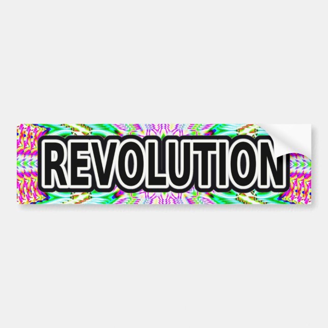 Adesivo Para Carro Revolução  (Frente)