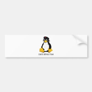 Adesivo Para Carro Revolução de Linux