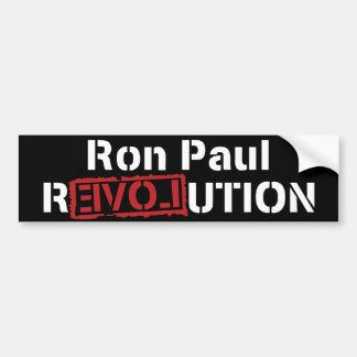 Adesivo Para Carro Revolução de Ron Paul