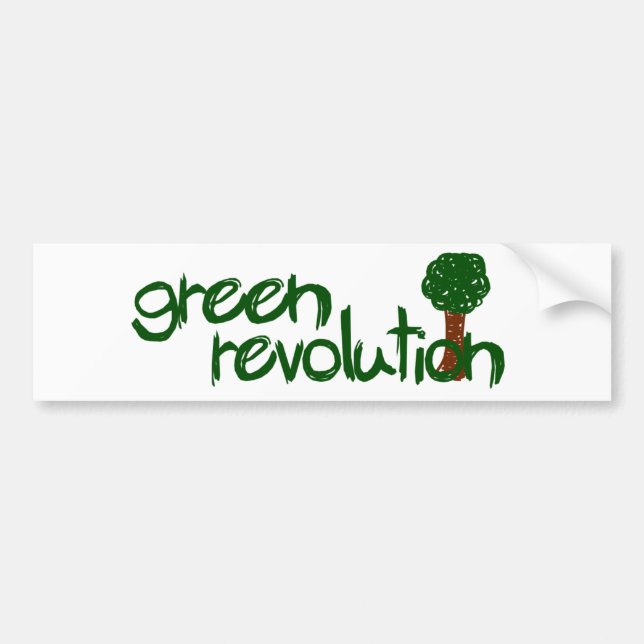 Adesivo Para Carro Revolução verde (Frente)