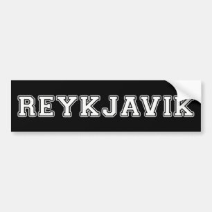 Adesivo Para Carro Reykjavik Islândia