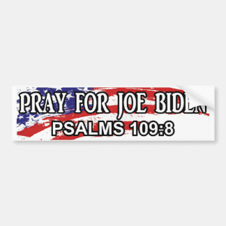 Adesivo Para Carro Reze Por Joe Biden Salms 109:8