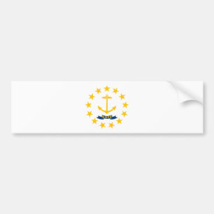 Adesivo Para Carro Rhode Island State Flag