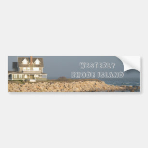 Adesivo Para Carro Rhode para o oeste - ilha Bumpersticker
