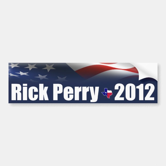 Adesivo Para Carro Rick Perry para o presidente (Frente)