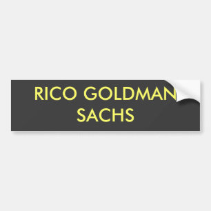 ADESIVO PARA CARRO RICO GOLDMAN SACHS
