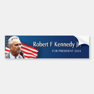 Adesivo Para Carro Robert F Kennedy Jr para o Presidente 2024