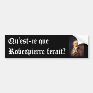 Adesivo Para Carro Robespierre (subtítulo francês)