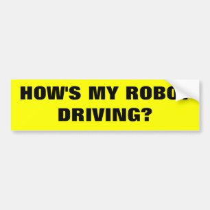 Adesivo Para Carro Robot driving