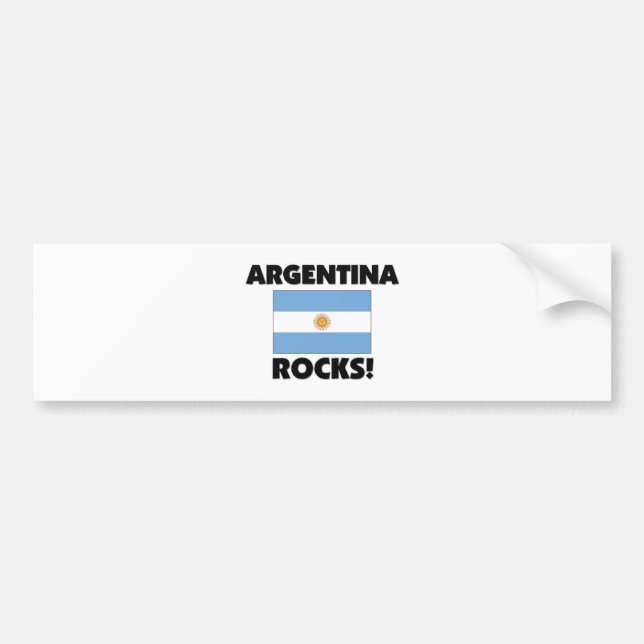 Adesivo Para Carro Rochas de Argentina (Frente)