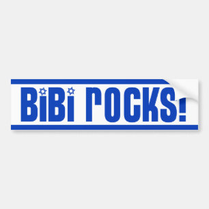 Adesivo Para Carro Rochas de BiBi - pro Israel