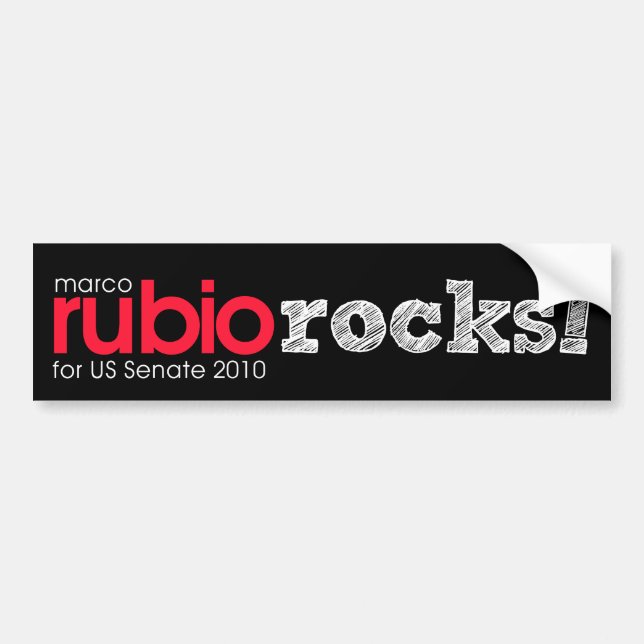 Adesivo Para Carro rochas de Rubio! (Frente)