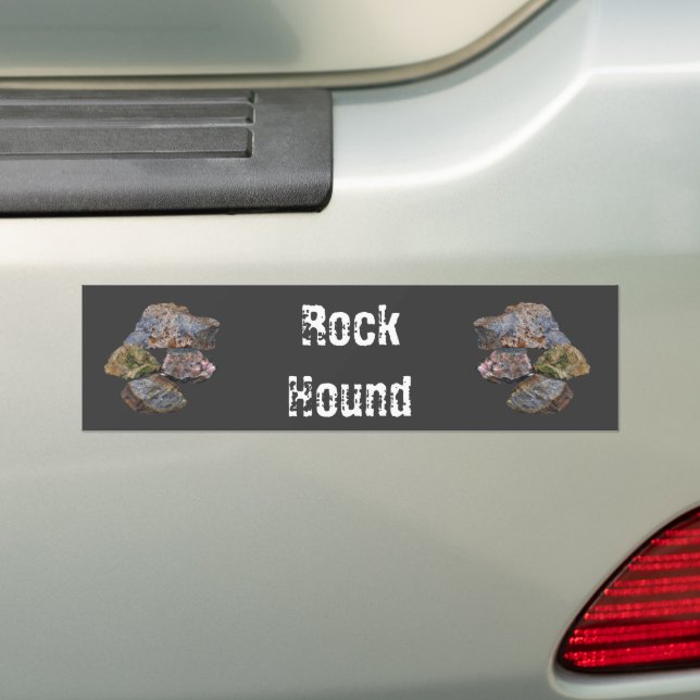 Adesivo Para Carro Rock Hound Collectors Funny (No carro)