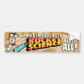 Adesivo Para Carro Rocket Science