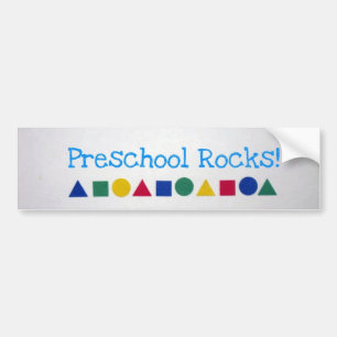 Adesivo Para Carro Rocks da pré-escola!