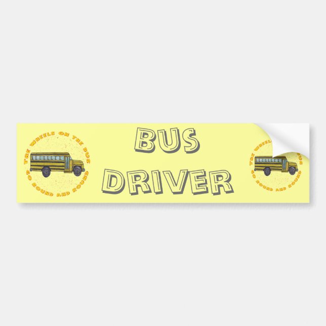 Adesivo Para Carro Rodas de Ônibus Escolar (Frente)