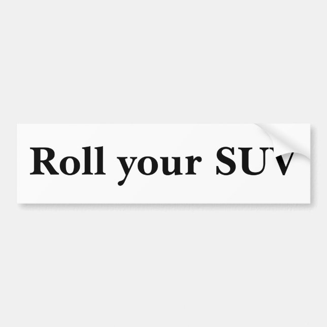 Adesivo Para Carro Role seu SUV (Frente)