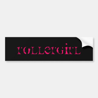 ADESIVO PARA CARRO ROLLERGIRL