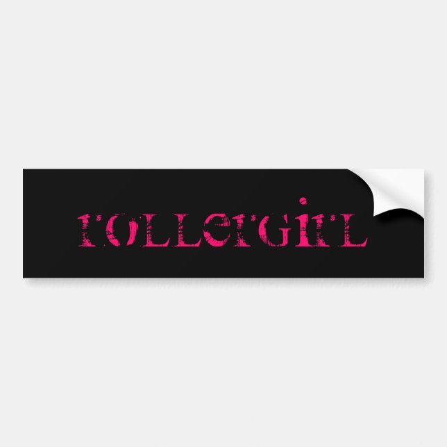 ADESIVO PARA CARRO ROLLERGIRL (Frente)