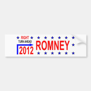 ADESIVO PARA CARRO ROMNEY 2012
