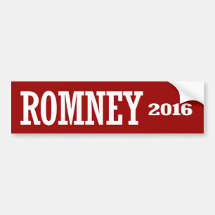 ADESIVO PARA CARRO ROMNEY 2016