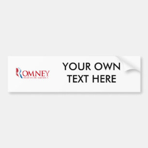 Adesivo Para Carro Romney - acredite em América (vermelha)