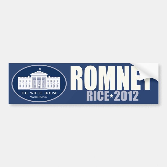 Adesivo Para Carro Romney - arroz - 2012 (Frente)