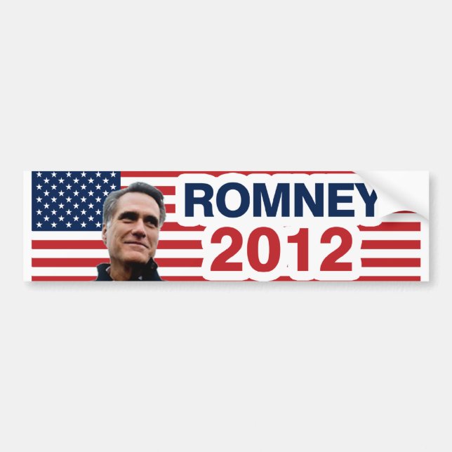 Adesivo Para Carro Romney para o presidente (Frente)