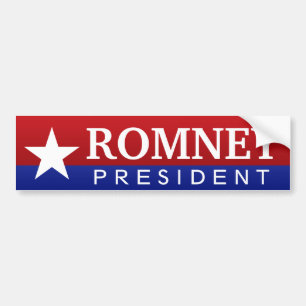 Adesivo Para Carro Romney Presidente