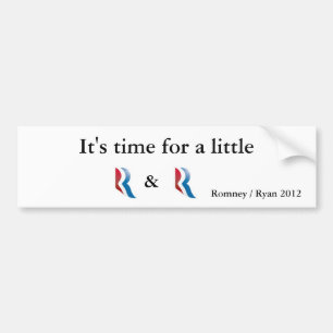 Adesivo Para Carro Romney Ryan 2012