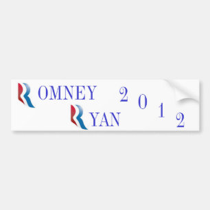 Adesivo Para Carro Romney Ryan 2012