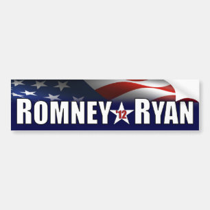 Adesivo Para Carro Romney - Ryan - 2012
