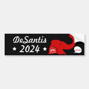 Adesivo Para Carro Ron DeSantis Para O Presidente 2024