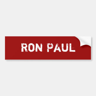 Adesivo Para Carro Ron Paul