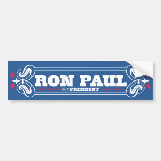 Adesivo Para Carro Ron Paul 2012