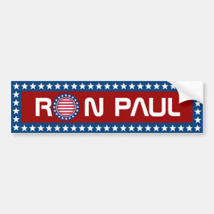 Adesivo Para Carro RON PAUL - eleição presidencial dos E.U.