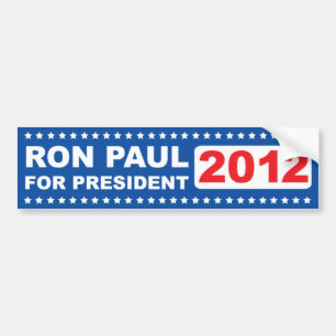 Adesivo Para Carro Ron Paul para o presidente autocolante no vidro
