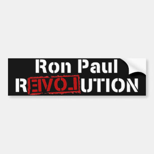 Adesivo Para Carro Ron Paul Revolution