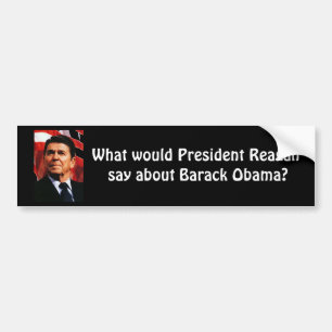 Adesivo Para Carro Ronald Reagan, o que presidente Reagan diria…