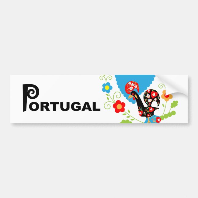 Adesivo Para Carro Rooster Português (Frente)