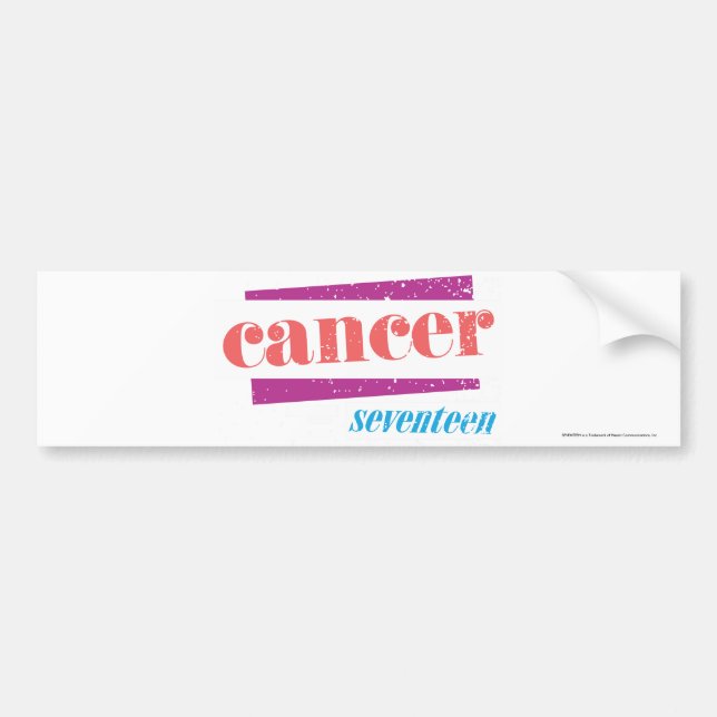 Adesivo Para Carro Rosa do cancer (Frente)