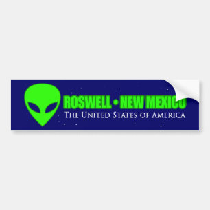 Adesivo Para Carro Roswell New mexico