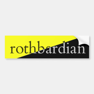 Adesivo Para Carro Rothbardian