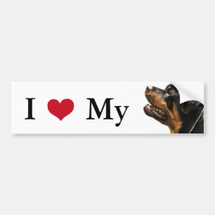 Adesivo Para Carro Rottweiler