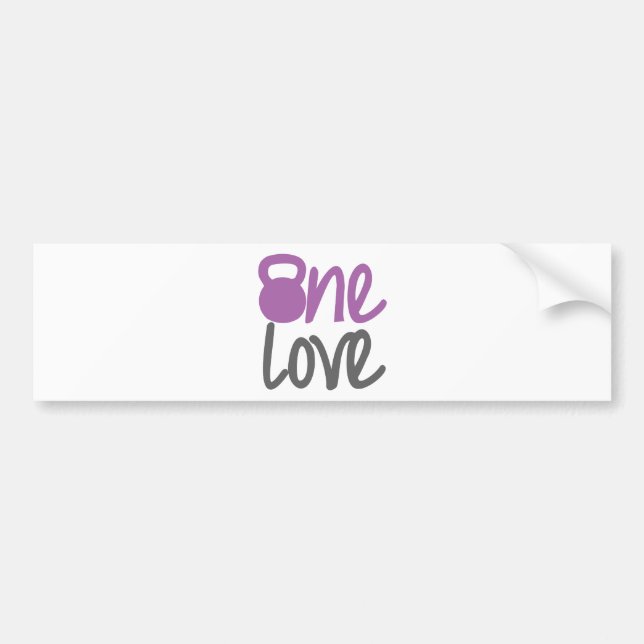 Adesivo Para Carro Roxo "um amor " (Frente)