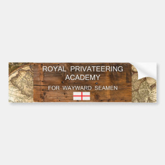 Adesivo Para Carro Royal Privateering Academy OFMD Bumper Sticker