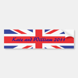 Adesivo Para Carro Royal Wedding /Kate e William